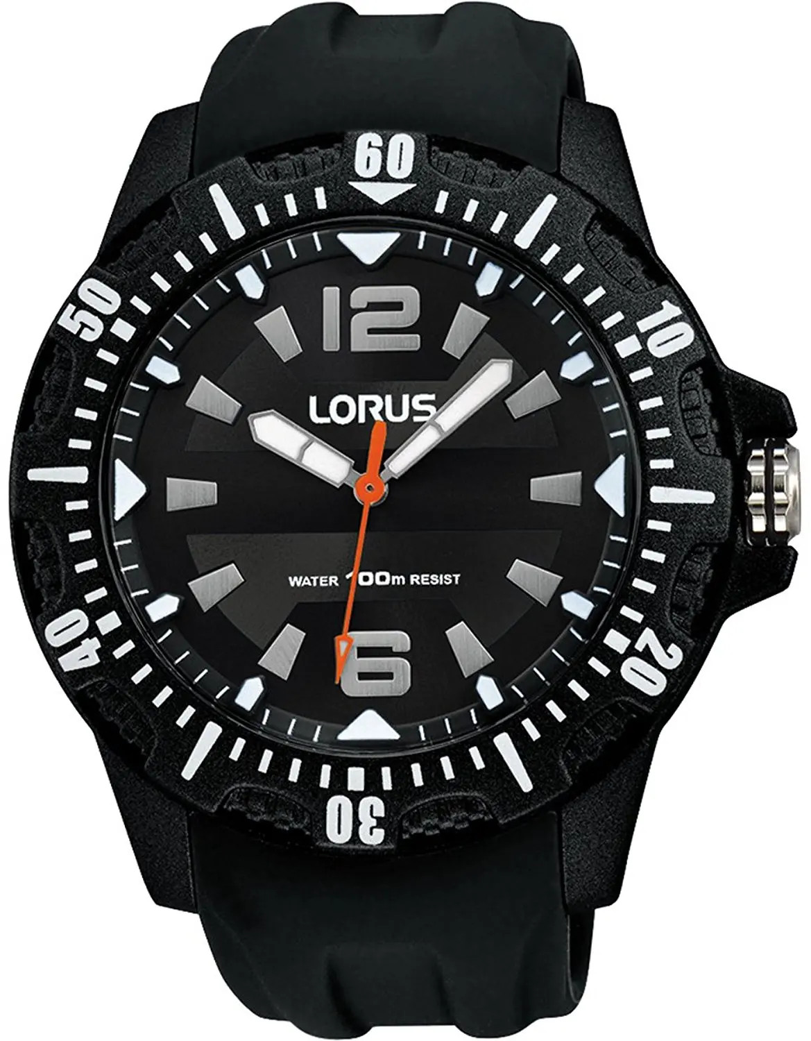 lorus blue dial watch