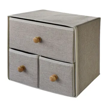 Bedroom Living Room Folding Cabinet Collapsible Fabric Storage Box