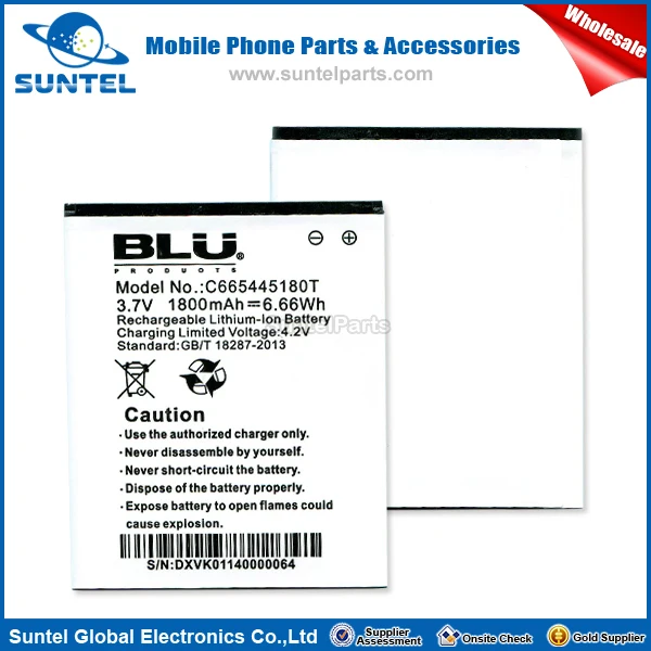 Original Lithium Lon Battery Rechargeable Battery For BLU C665445180T