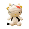 Yarncrafts Wholesales Baby kids Crochet Amigurumi Stuffed Toys Handmade Cotton Yarn DIY animal Toy gifts