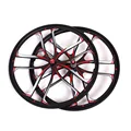 MTB 5 spokes mountain bike wheels magnesium alloy 26 speeds wheels 26 27 5 inches Mountain