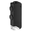 Mini Pocket LED Handheld Adjustable Power Zoom 60-100x Microscope Loupe