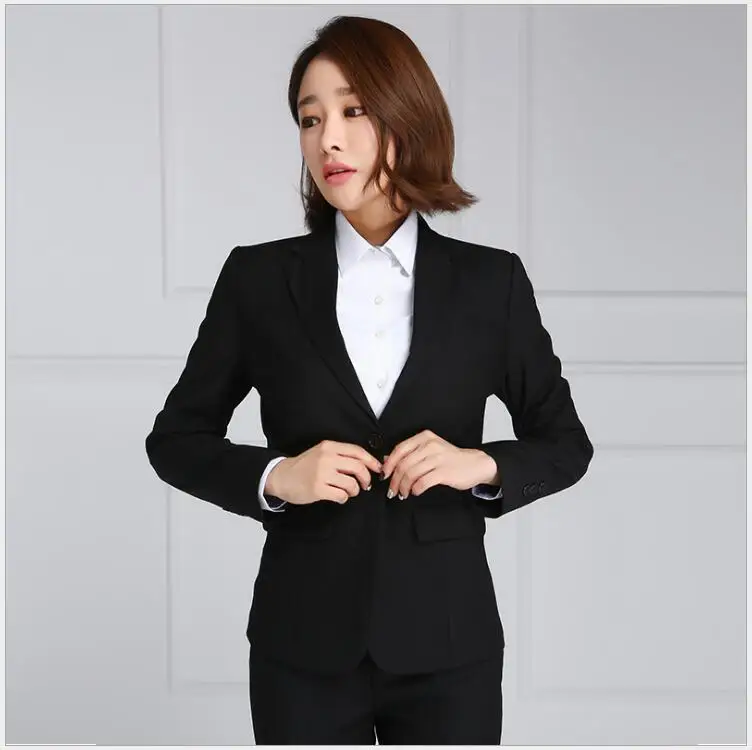 Plaid Suit Two Piece Set Women Fall Fashion Korean Slim Blazer Jacket And Pant  Suit Office Lady