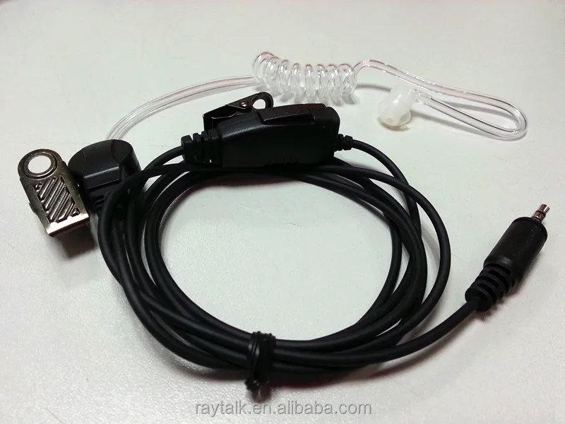 Acoustic Tube Earpiece For Two Way Radios /2 Way Communication Headset ...