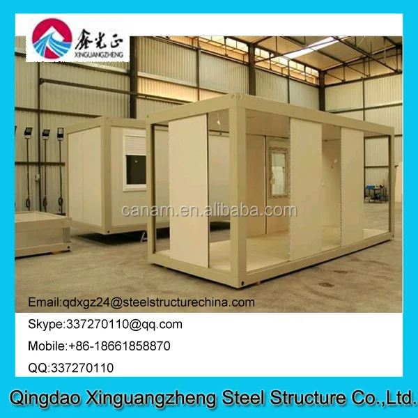 Expandable flat pack sandwich panel container house