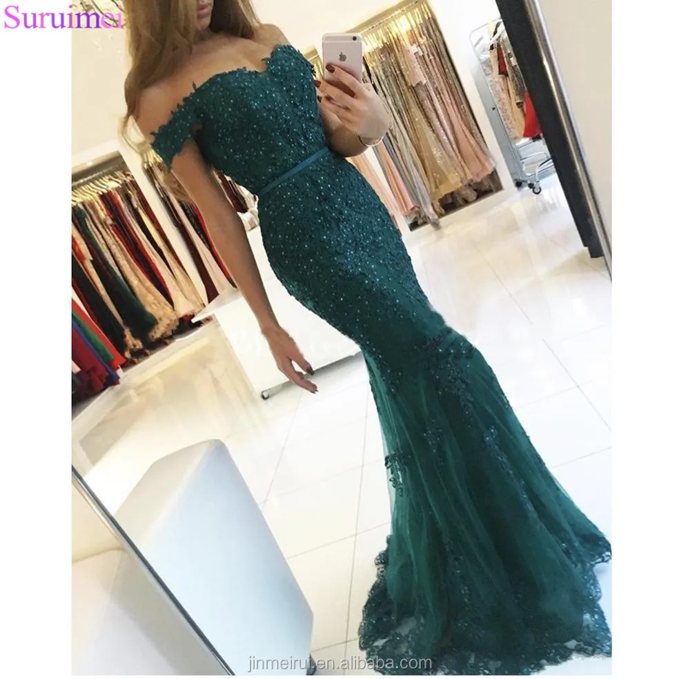 emerald formal evening gowns