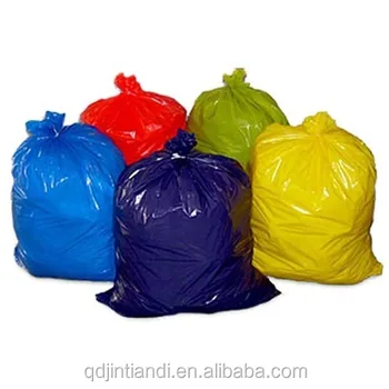 plastic garbage bags