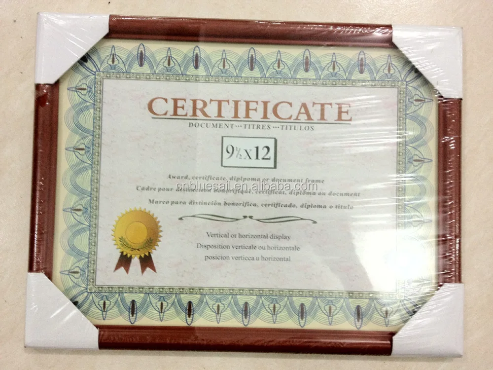 1 dollar shop A4 certificate frame, document frame, diploma frame