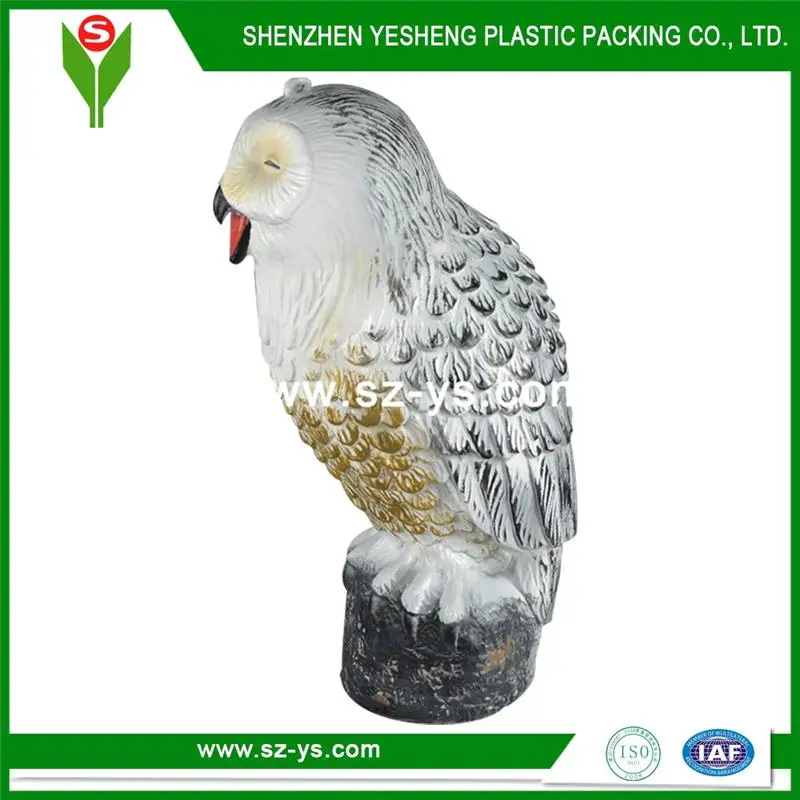 plastic owl garden ornaments