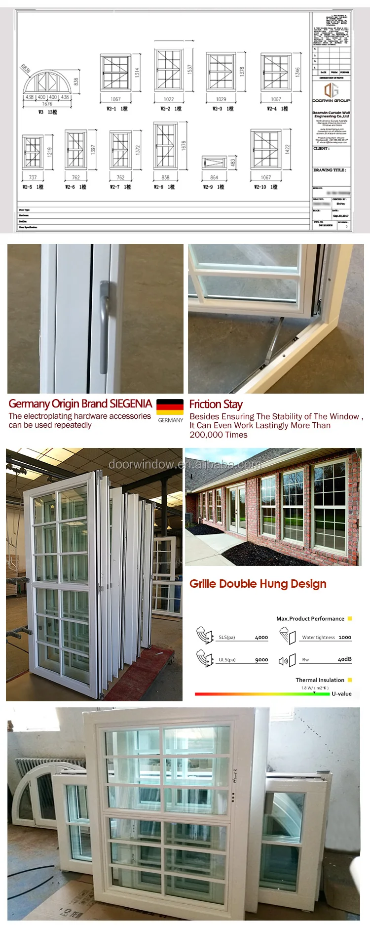 Awning handle crank casement windows with low price and high quality aluminum