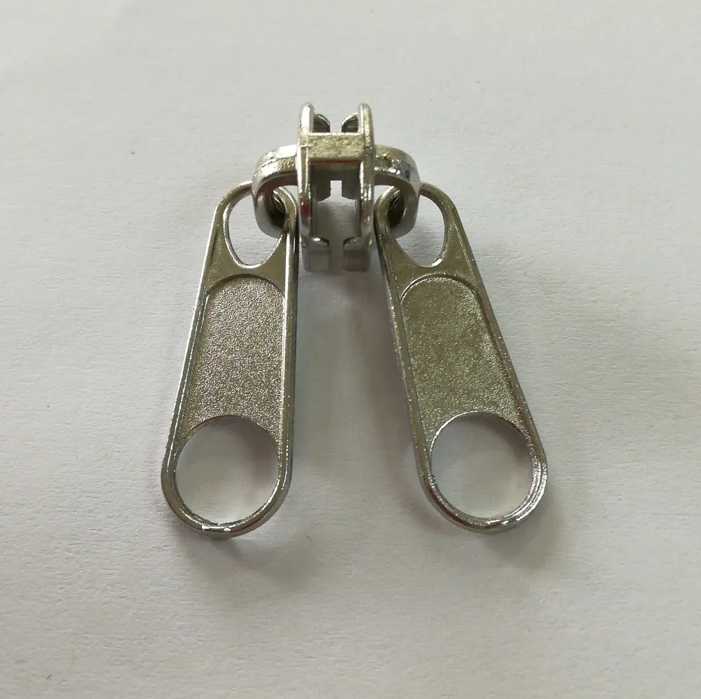 No5 Plastic Zipper Use Two Sided Double Pull Zipper Slider Buy Zipper