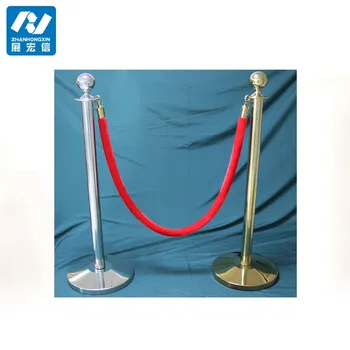 Museum Exhibition Barrier Stanchion Pole Of Rope - Buy Stanchion Pole