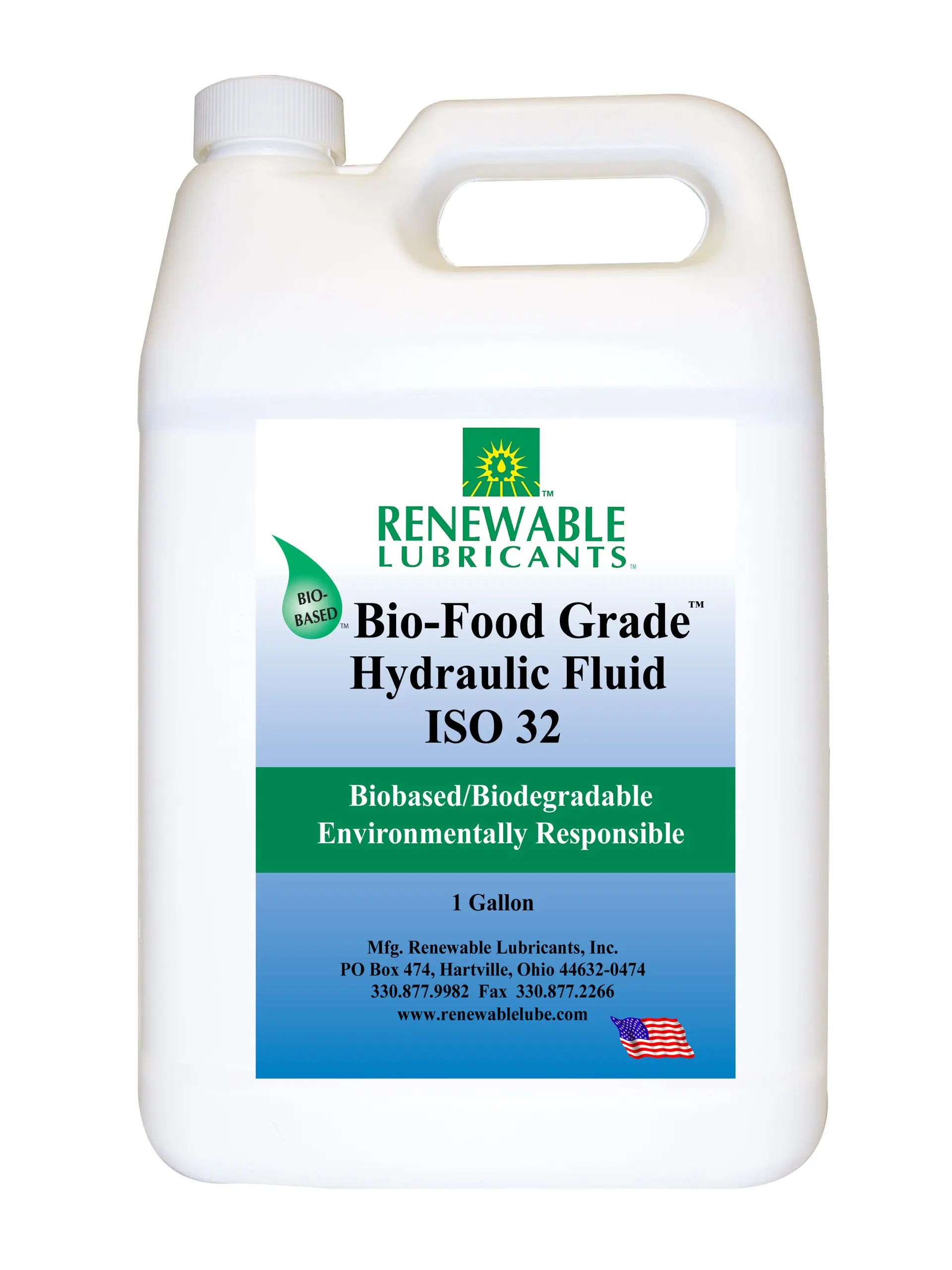 Buy Renewable Lubricants BioFood Grade ISO 32 Hydraulic
