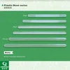 Garment accessory semi transparent plastic bra bone and corset boning