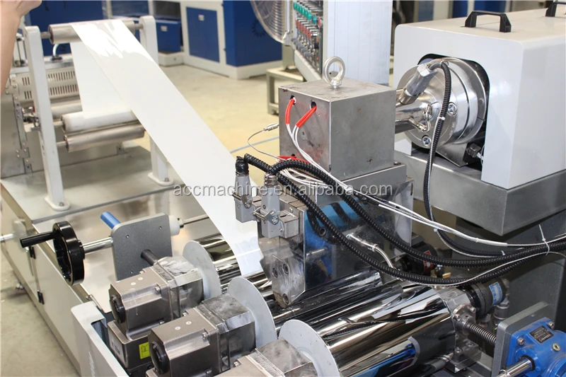 Pe Tpe Tpu Pvc Sheet Extrusion Line/plastic Sheet Extruder/small Scale