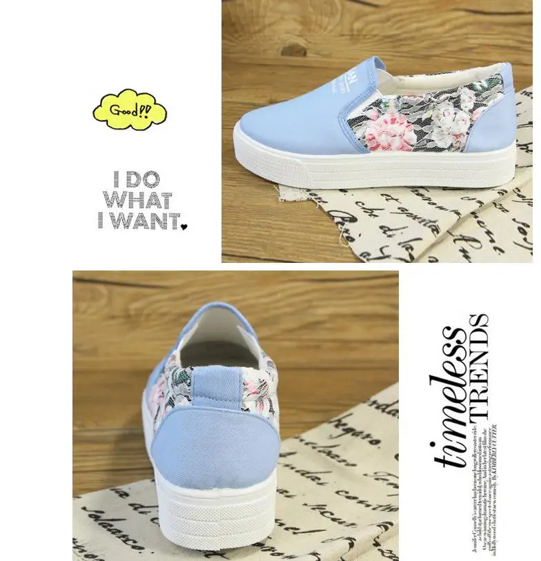 canvas shoes platform