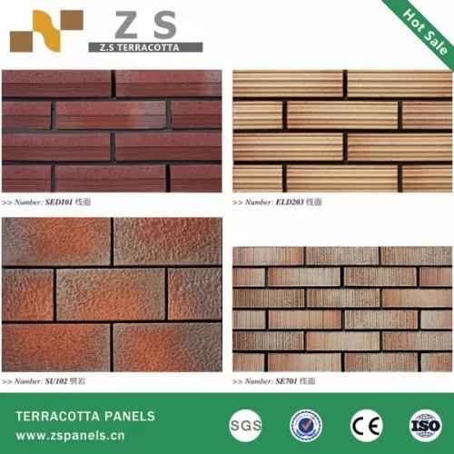 High Quany With Natural Beauty Clay Brick For Outside Wall Clay Brick For Outside Wall