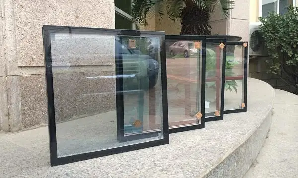 Modern Hot sale low e double insulated glass for door