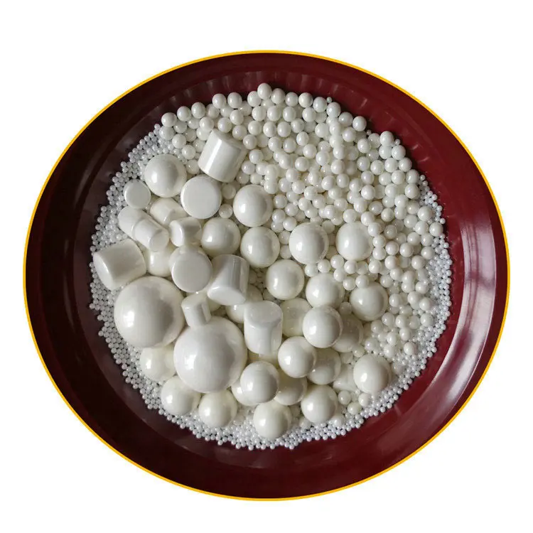 Ceramics And Chemicals Raw Material Use Zirconium Ceramic Beads 0.1
