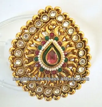 indian wedding rings kundan polki rings antique finger rings one gram gold rings - Indian Wedding Rings indian wedding rings kundan polki rings antique finger rings one gram gold rings - Indian Wedding Rings