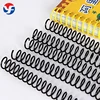 Different Color Coil Bind Spiral Pvc Book Ring Round Plastic Binding Comb