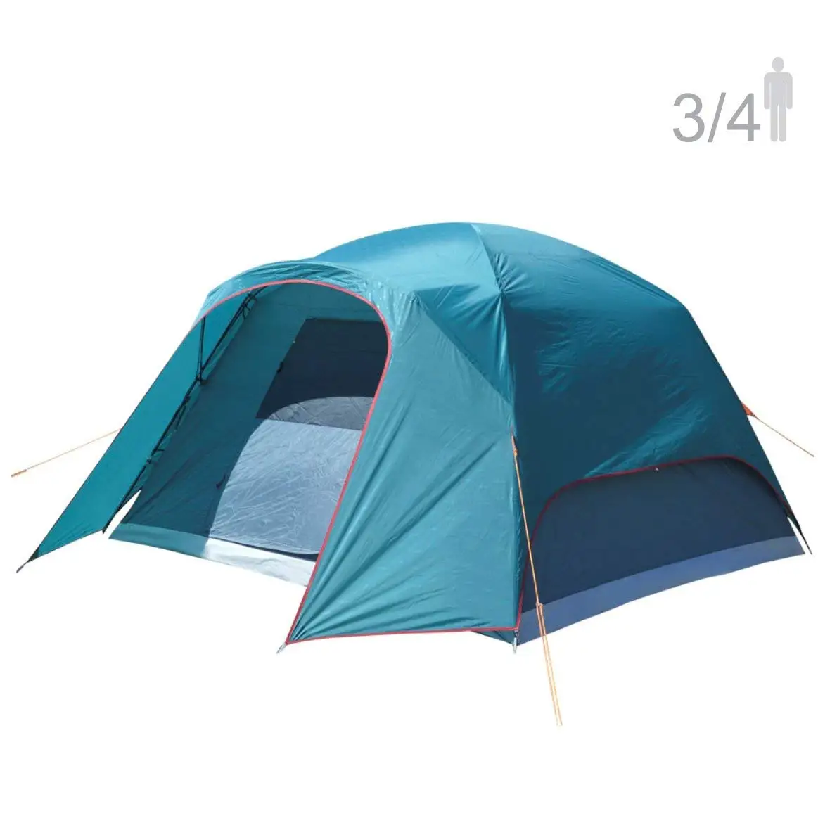 NTK Cherokee Gt 2 To 3 Person 7 By 5 Foot Sport Camping Dome Tent 100/% Waterproof 1200Mm Dark Teal