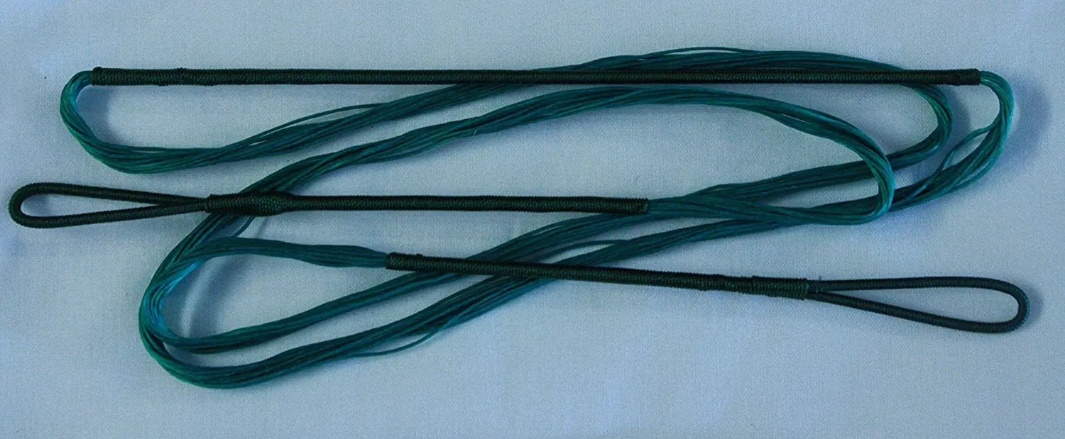 Flo Pink B50 Dacron Replacement Recurve Bowstring 16 Strand Bow String Actual String Length