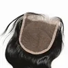 stock body wave Brazilian Virgin Hair Unprocessed Natural Black Lace Closure Free Style