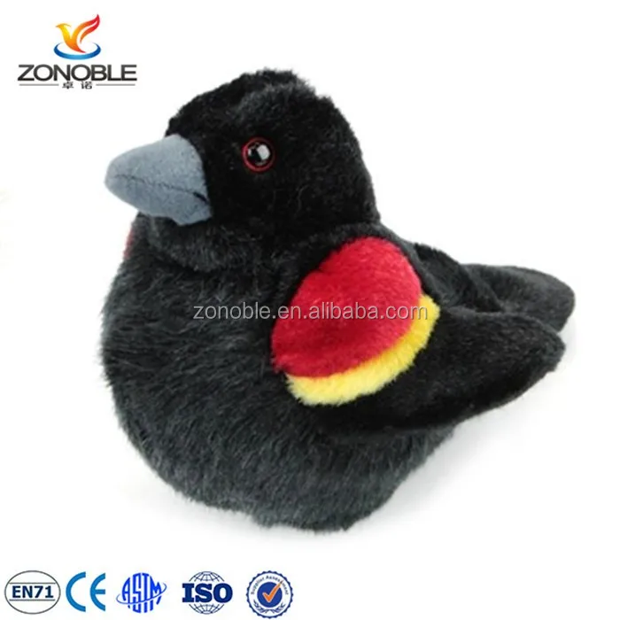 stuffed blackbird