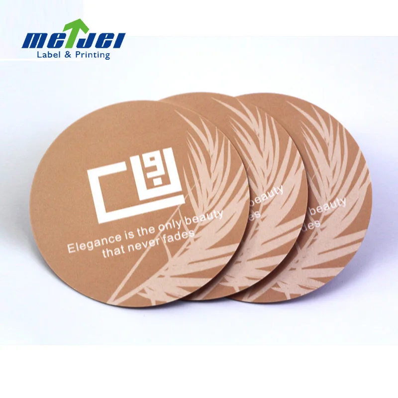 Custom Design Print Kraft Paper Hang Tag Swing Tag Gift Tag Wholesale