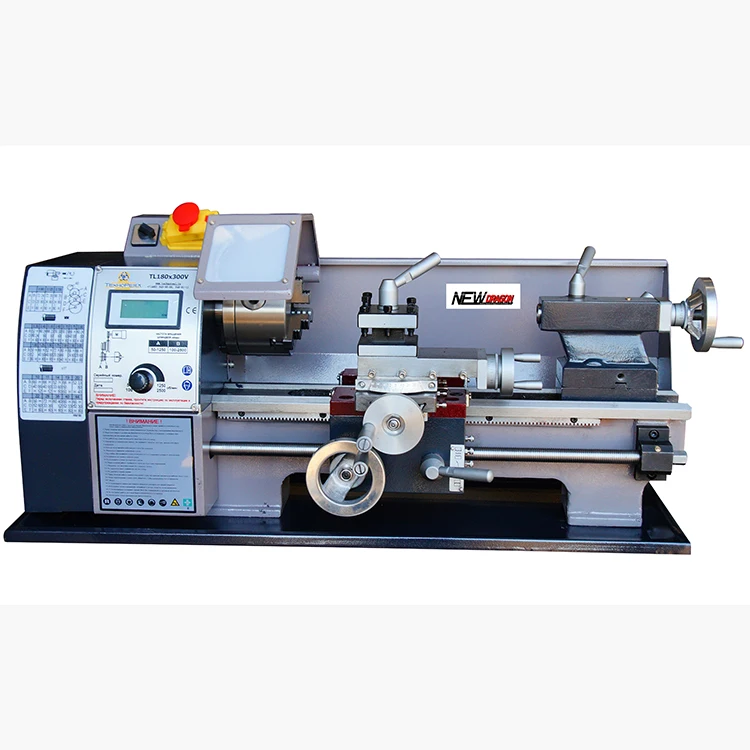Mini metal lathe machine for hobby  manual metal lathe TL180X300V