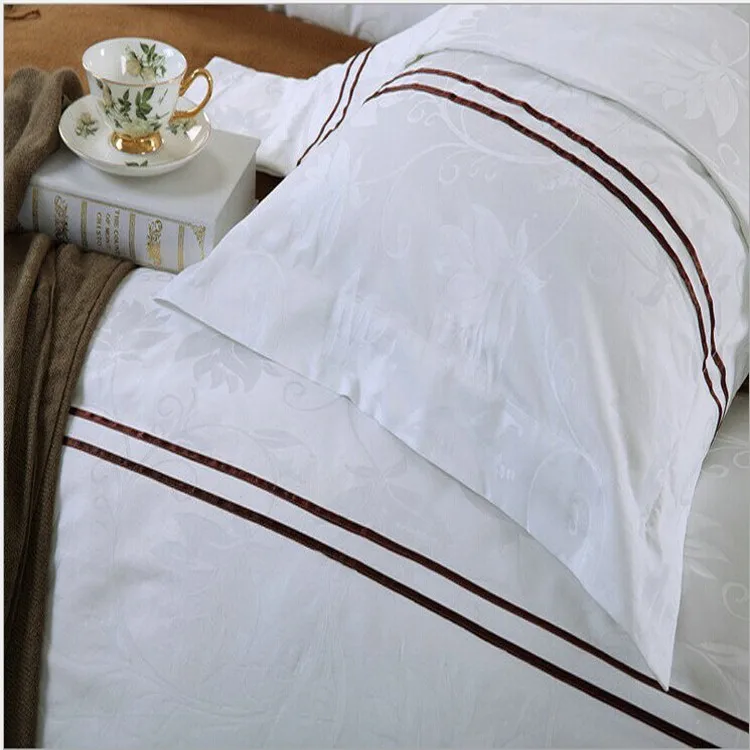 Wholesale Embroidery Hotel Supplies 100 Cotton Custom Luxury Pillow