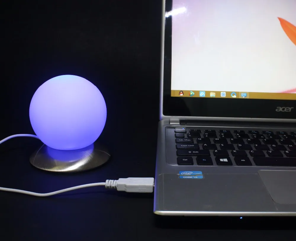 2021 Decorative Usb Touch Control Small Night Light Rgb Led Desk Lamp