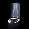 Rotatable Base Beer Led Bottle Glorifier Display