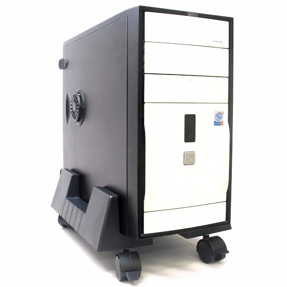 
4 Caster Roller Wheels plastic computer accessories cpu holder 