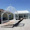 FIRST 10 ft. x 10 ft. Black Hard Top Galvanized Steel Gazebo