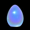 Battery powered big size decorative glass eggs accessories easter