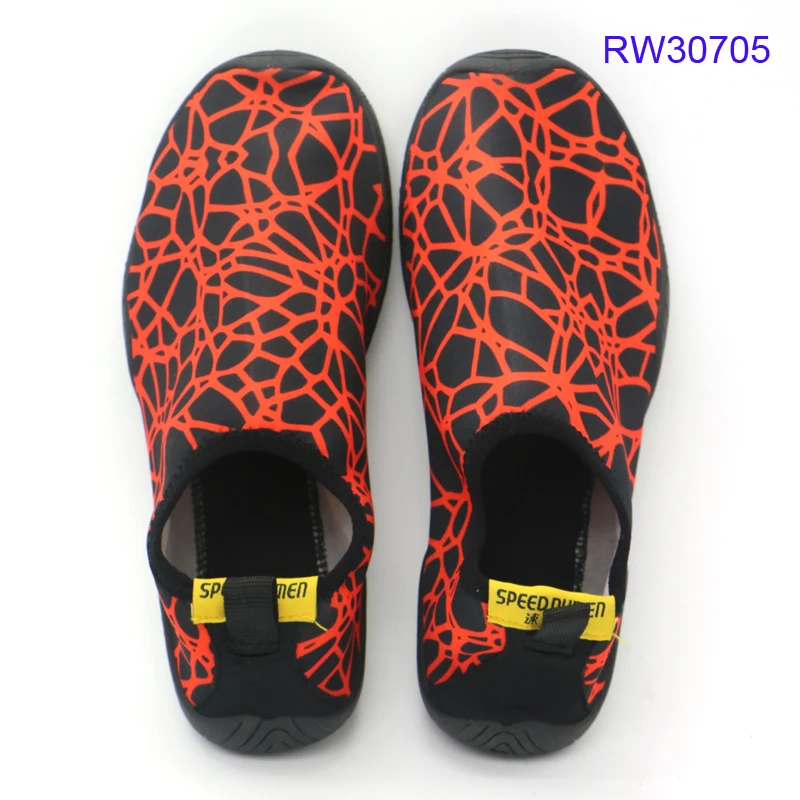 Rw30705,Custom Print Spandex Water Shoes For Women And Men