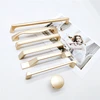 2019 new products zinc alloy gold Door knob Concise Wardrobe Handle gold cabinet pulls