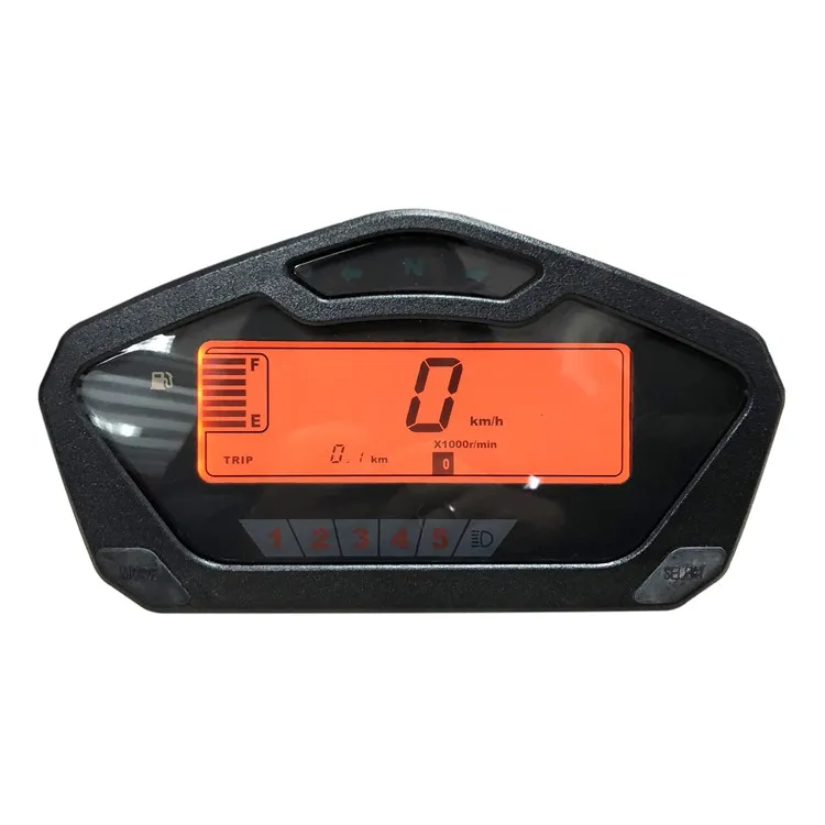 Ns Lcd Digital Speedometer Odometer Motorcycles Meter For Fz16 Yamaha Buy Atv Speedometer