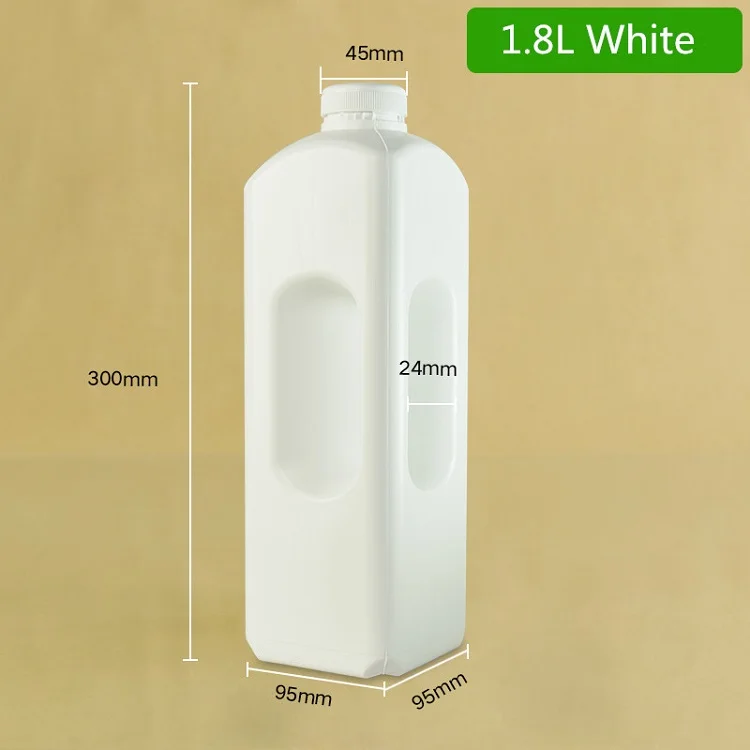 Cheap 1l/1.8l Biodegradable Plastic Bottle Juice Milk Jam Bottle