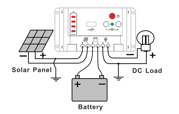 Solar charge controller схема