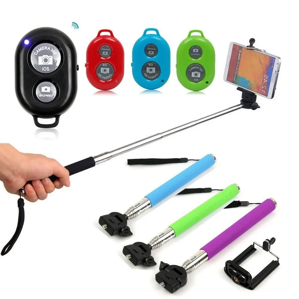 bluetooth selfie remote selfie bluetooth remote shutter selfie stick with bluetooth shutter button