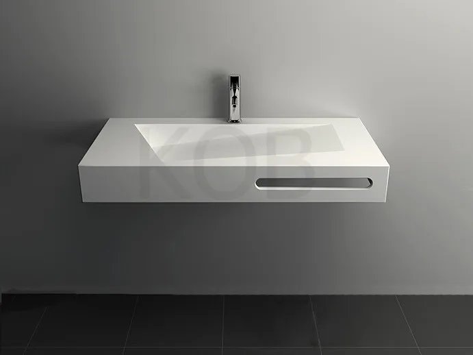 acrylic bathroom sink splashback