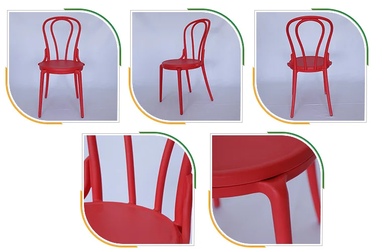 Chinese Credible Supplier Factory Direct Cheap Garden Outdoor Dining Chair coffee chair modern plastic chair