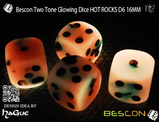 Details about Bescon Two Tone Glowing Dice D6 16mm 12pcs Set HOT ROCKS,6 Sided Dice 12 Block Details about Bescon Two Tone Glowing Dice D6 16mm 12pcs Set HOT ROCKS,6 Sided Dice 12 Block