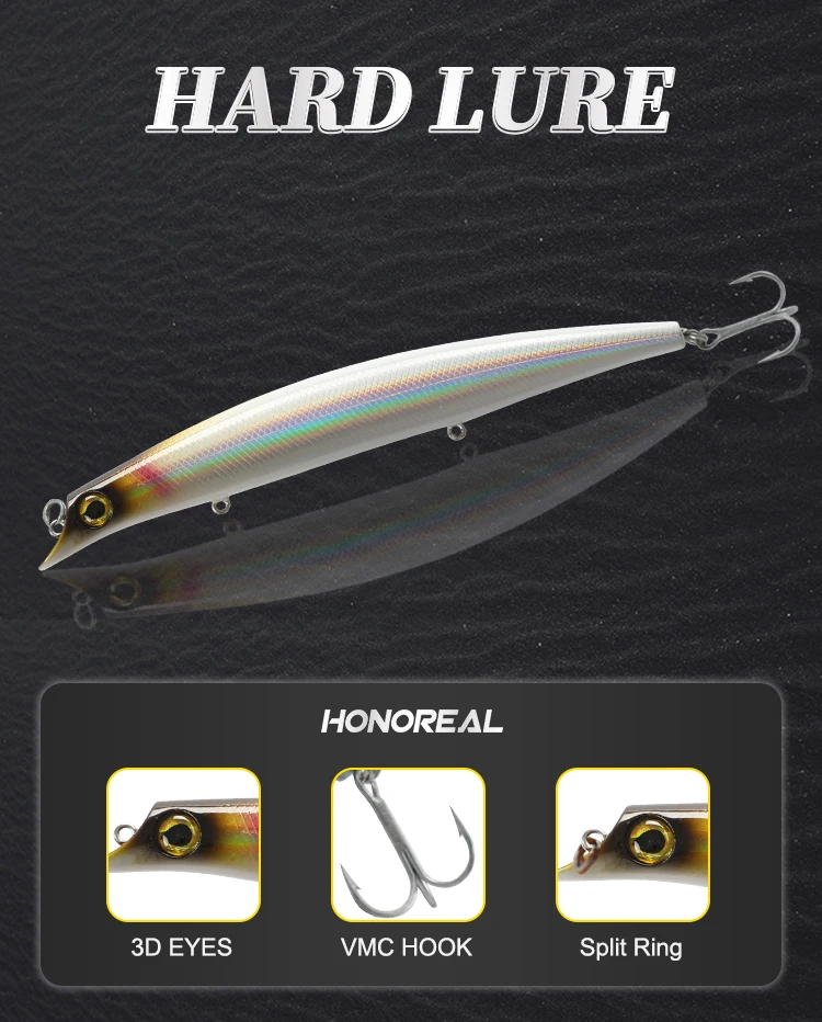 Honoreal Hard Minnow Swimbait Bait Fishing Lure Retriever Buy Fishing