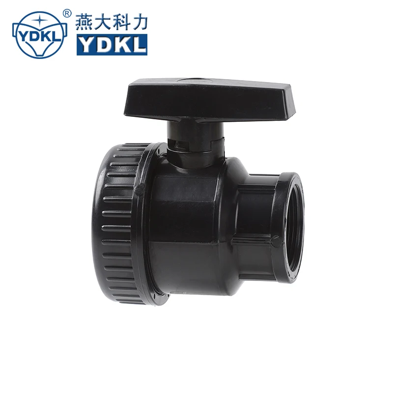 50Mm High Pressure Pvc Ball Valve With C Type Retainer