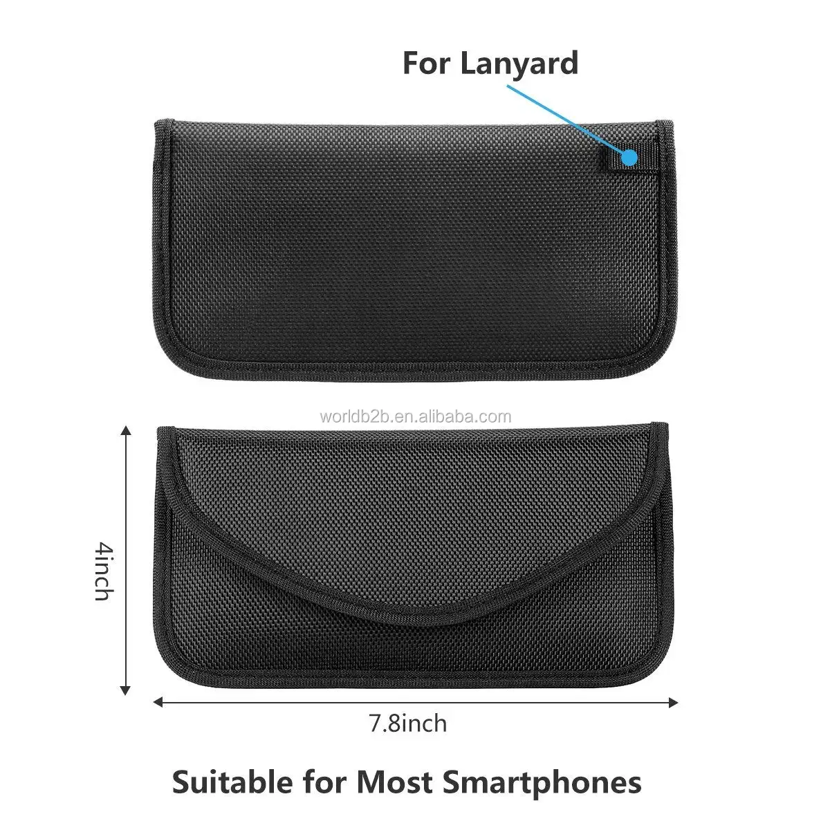 Anti-radiation Bag Anti-tracking Pouch Emf Protection For Phone Anti ...