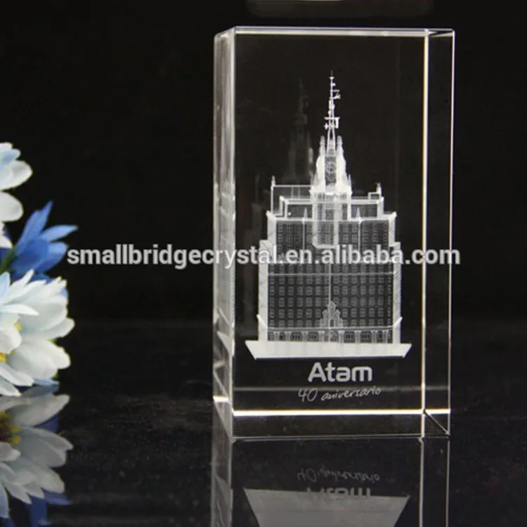 product laser engraved crystal 3d building-25